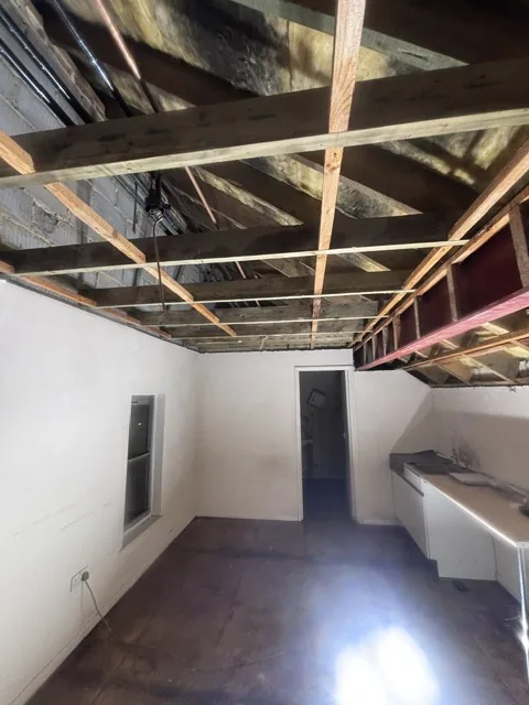 Controlled artex plasterboard strip-out in Leyton
