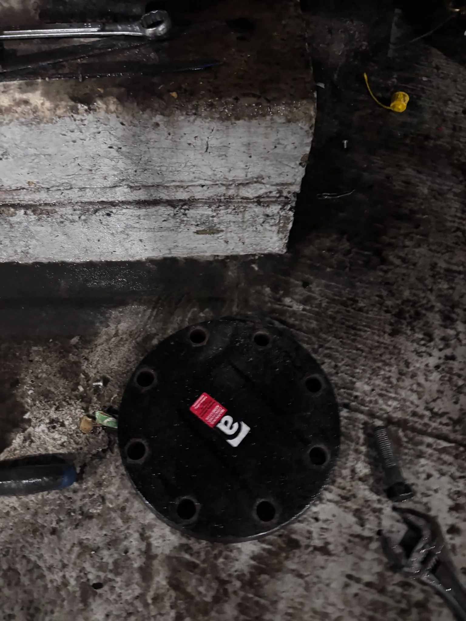 Artex scraping from a concrete ceiling during Leyton refurbishment