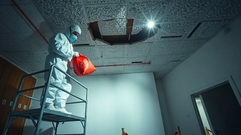 Asbestos Ceiling Removal in Leyton — HSE-licensed specialists