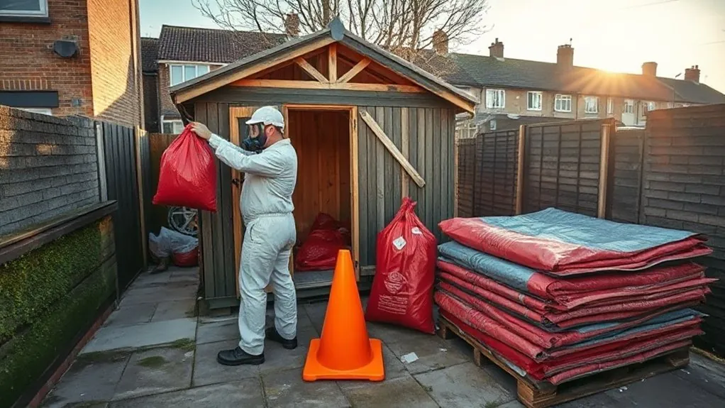 Garage & Shed Roof Removal in Leyton — HSE-licensed specialists