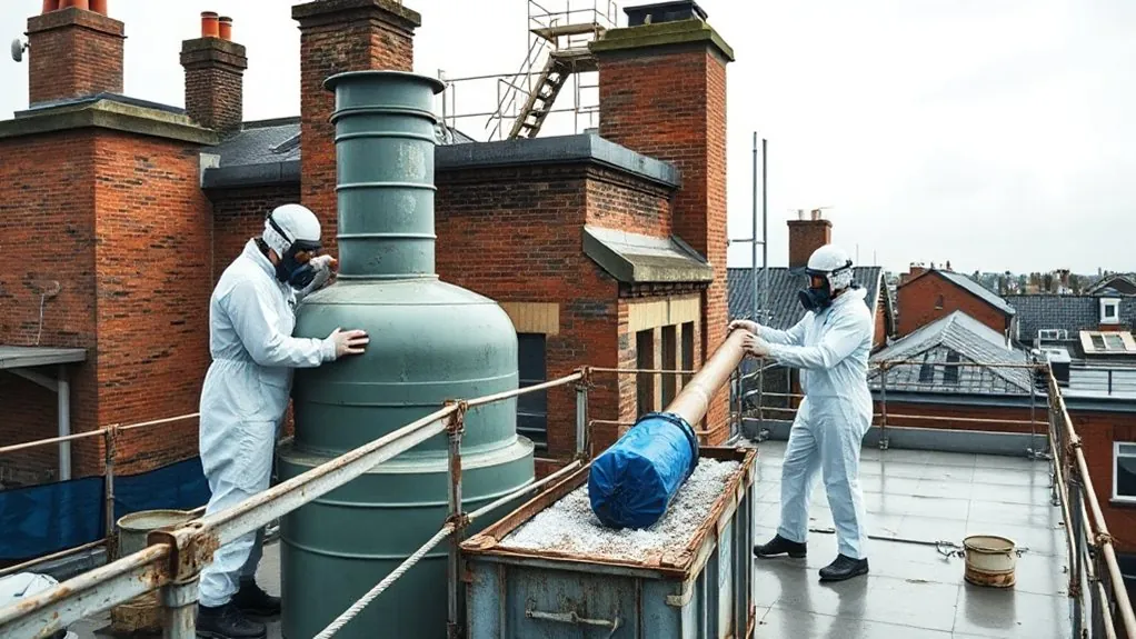 Water Tank & Flue Removal in Leyton — HSE-licensed specialists